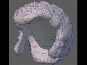 Base Hair for Boy V59 3D Модель
