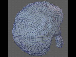 Base Hair for Boy V59 3D Модель