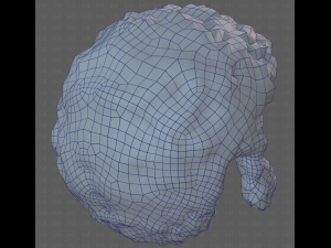 Base Hair for Boy V59 3D Модель