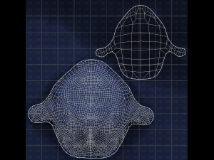 Base Hair for Boy V59 3D Модель