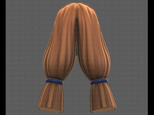 Base Hair for girl V59 Modelo 3D