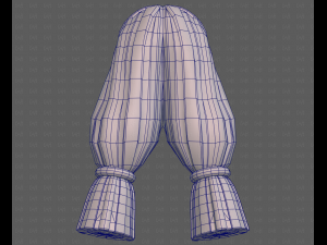 Base Hair for girl V59 Modelo 3D