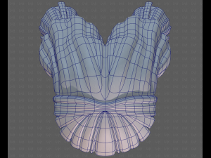 Base Hair for girl V59 Modelo 3D