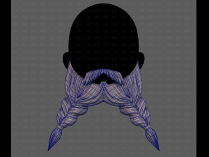 Beard V59 3D Модель