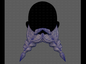 Beard V59 3D Модель