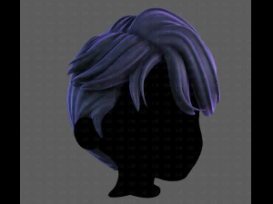 3D Hair style for boy V119 3D Model
