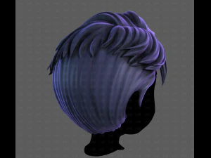3D Hair style for boy V119 3D Model