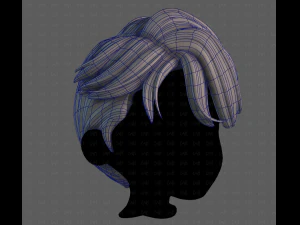 3D Hair style for boy V119 3D Model