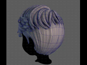 3D Hair style for boy V119 3D Model
