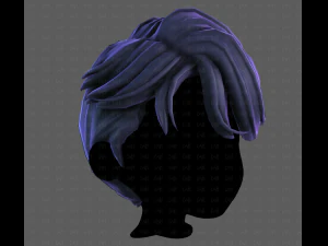 3D Hair style for boy V119 3D Model