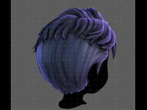 3D Hair style for boy V119 Modelo 3D