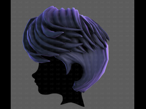 3D Hair style for boy V119 Modelo 3D