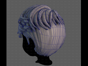 3D Hair style for boy V119 Modelo 3D