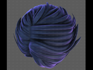 3D Hair style for boy V119 Modelo 3D