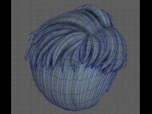 3D Hair style for boy V119 Modelo 3D