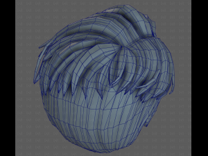 3D Hair style for boy V119 Modelo 3D