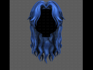 3D Hair style for girl V119 3D Model