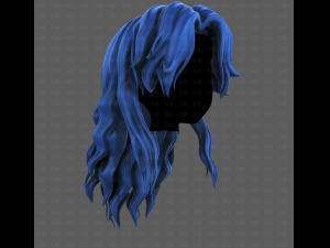 3D Hair style for girl V119 3D Model