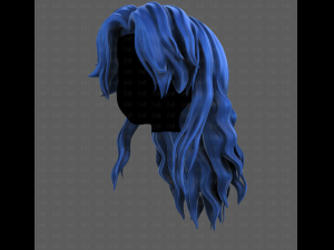 3D Hair style for girl V119 3D Model