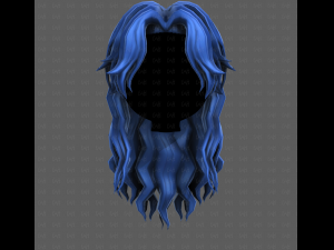 3D Hair style for girl V119 3D Model