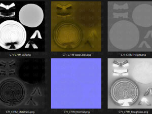 Cap V71 Modello 3D