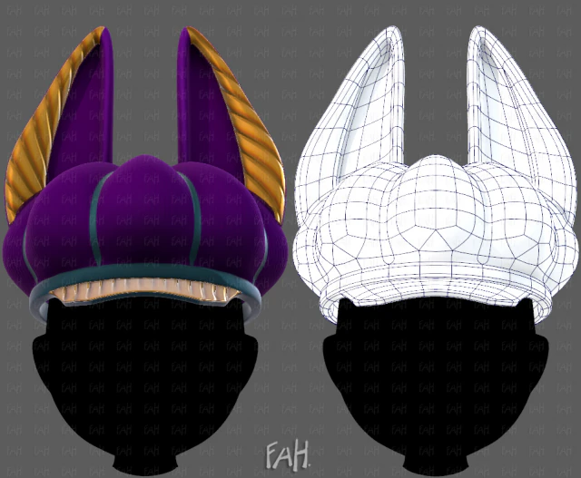 Boné V72 Modelo 3D .c4d .max .obj .3ds .fbx .stl .blend