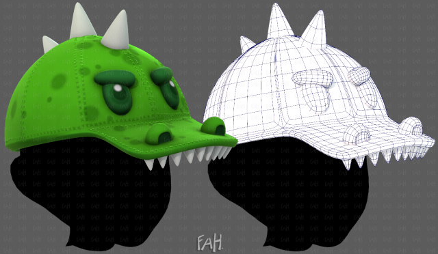 Cap V74 3D 模型 .c4d .max .obj .3ds .fbx .stl .blend 