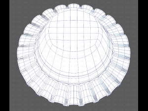 Cap V75 3D Model
