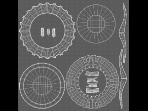Cap V75 3D Model