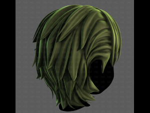 3D Hair style for boy V120 Modelo 3D