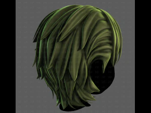 3D Hair style for boy V120 3D Model