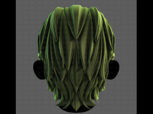 3D Hair style for boy V120 Modelo 3D