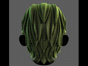 3D Hair style for boy V120 3D Model