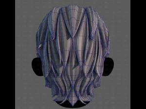 3D Hair style for boy V120 3D Model
