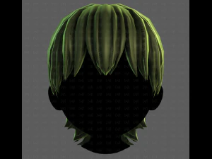 3D Hair style for boy V120 3D Model