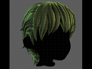3D Hair style for boy V120 3D Model