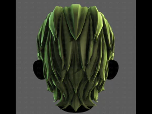 3D Hair style for boy V120 3D Model