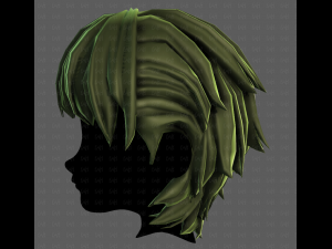 3D Hair style for boy V120 Modelo 3D