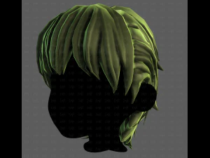 3D Hair style for boy V120 3D Model