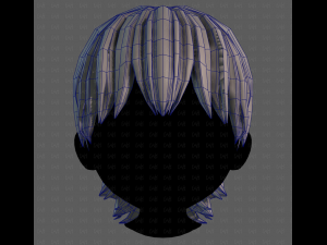 3D Hair style for boy V120 Modelo 3D