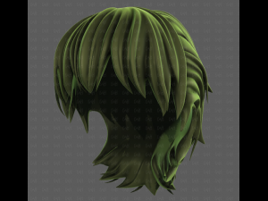 3D Hair style for boy V120 Modelo 3D