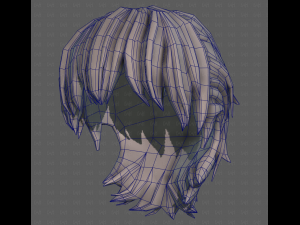 3D Hair style for boy V120 Modelo 3D