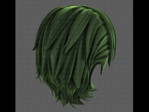 3D Hair style for boy V120 3D Model