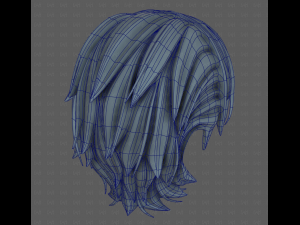 3D Hair style for boy V120 Modelo 3D