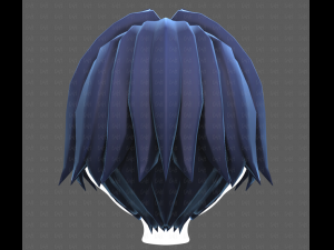 Base Hair for Boy V60 3D Model