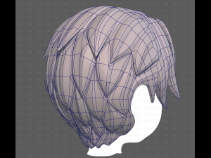 Base Hair for Boy V61 Modèle 3D