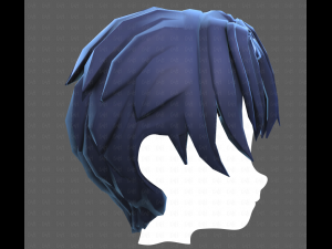 Base Hair for Boy V61 Modèle 3D