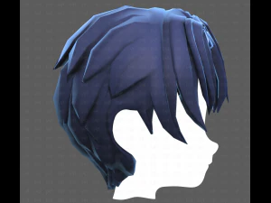 Base Hair for Boy V61 3D Model