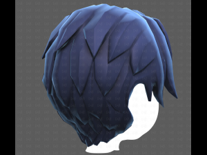 Base Hair for Boy V61 Modèle 3D