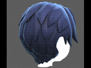 Base Hair for Boy V61 3D Model